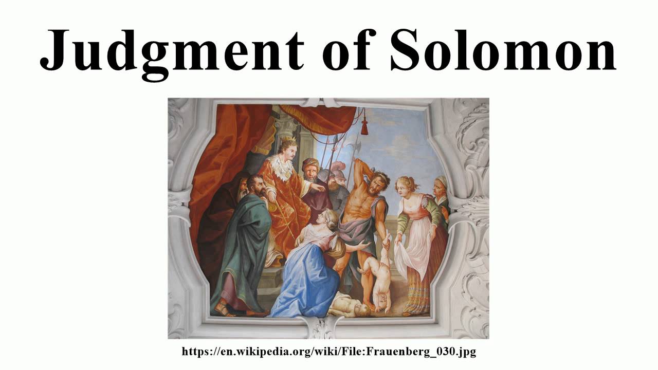 Judgment of Solomon