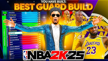 BEST GUARD BUILD IN NBA 2K25! THIS 4-WAY MVP BUILD is a DEMIGOD! BEST GAME BREAKING BUILD NBA 2K25