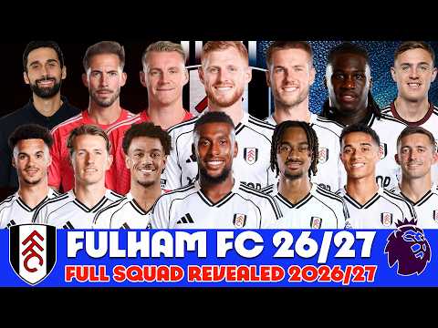 afk toto login x iso188 - 🔥 OFFICIAL Fulham 2026/27 Squad Confirmed! Every New Signing, Full Team & Best XI Revealed!