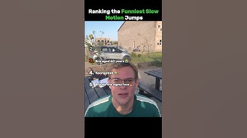 Ranking the Funniest Slow Motion Jumps