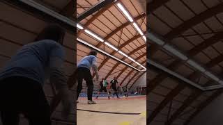 Extreme goalkeeper save in Futsal