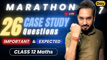26 Case Based🔥Most Important Questions Class 12 Maths | Target 80/80 🎯 | Class 12 Boards 2025✅