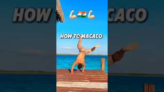 HOW TO  LEARN MACACO KIDS 🤸🔥ll #macaco #tutorial #gymnast #shorts #ytshorts #flip #youtube