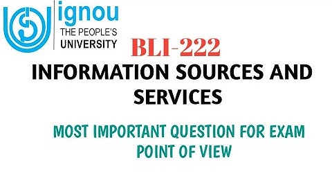 BLI-222 Most important questions for exam point of view | Important Questions |#blisstudy