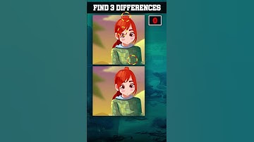 Can you find 3 differences? #find #spotthedifference #finddifference #puzzle #difference #animetest