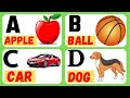 a for apple, english alphabets, english phonics sound, अ से अनार, क से कबूतर abcd songs, abcd Part-2