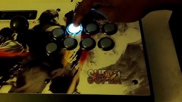 Madcatz Fightstick LED Mod 1