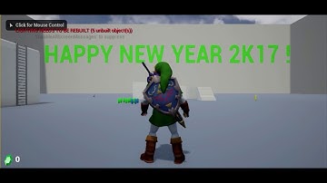 Ocarina Of Time (UE4) - Link (Again), Hair Simulation and Sword Animations ! [REUPLOAD]