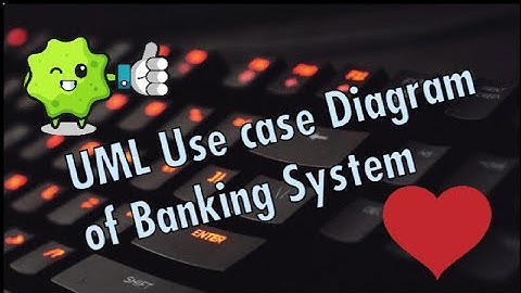 How to make UML Use case diagram of Banking System? || Visual Paradigm Software || Step by step