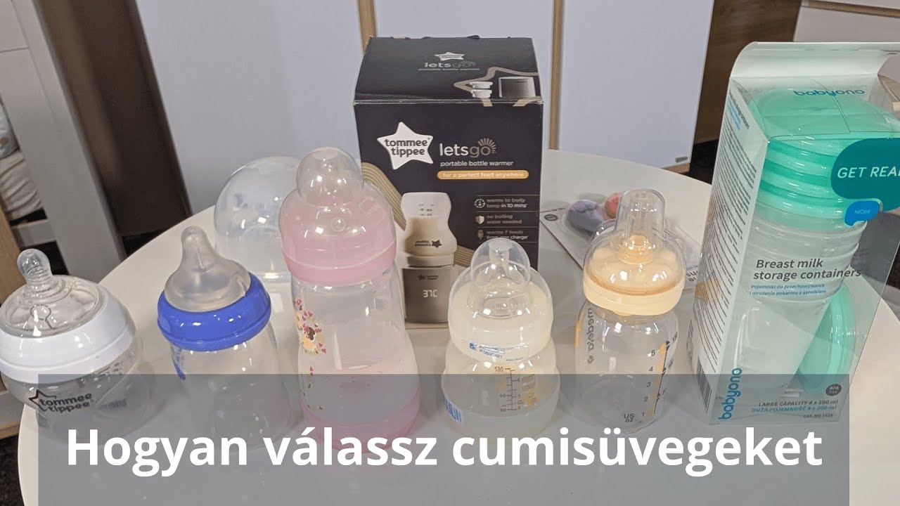 Cumisüveg választás A-tól Z-ig – A szakértő elárulja, mire figyelj!