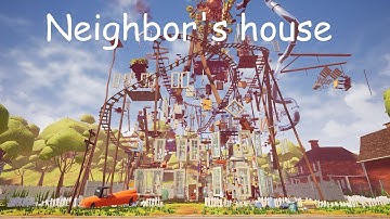 Hello Neighbor ACT 3 but there are no walls | Hello Neighbor challenges