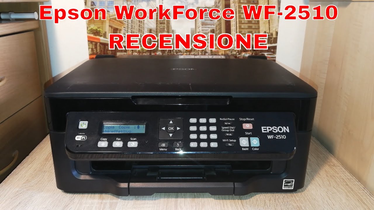 Multifunzione Entry Level Per Casa e Ufficio - Recensione Epson WorkForce WF -2510WF - YouTube