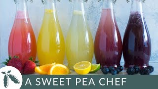 How to Make Homemade Soda + 5 Easy Caffeine-Free Homemade Soda Recipes | A Sweet Pea Chef