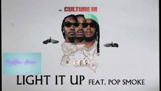 Migos feat Pop Smoke -  light it up Instrumental /Uk drill/ type beat { FREE }