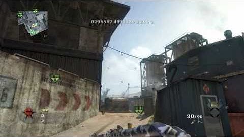 Call of Duty Black Ops: S&D spawn Tomahawk kill