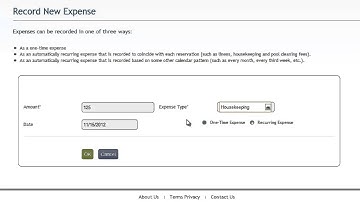 Ownerware - How to Record Expenses