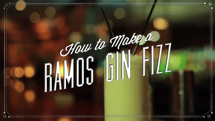 How to Make a Ramos Gin Fizz From the Sazerac Bar ...