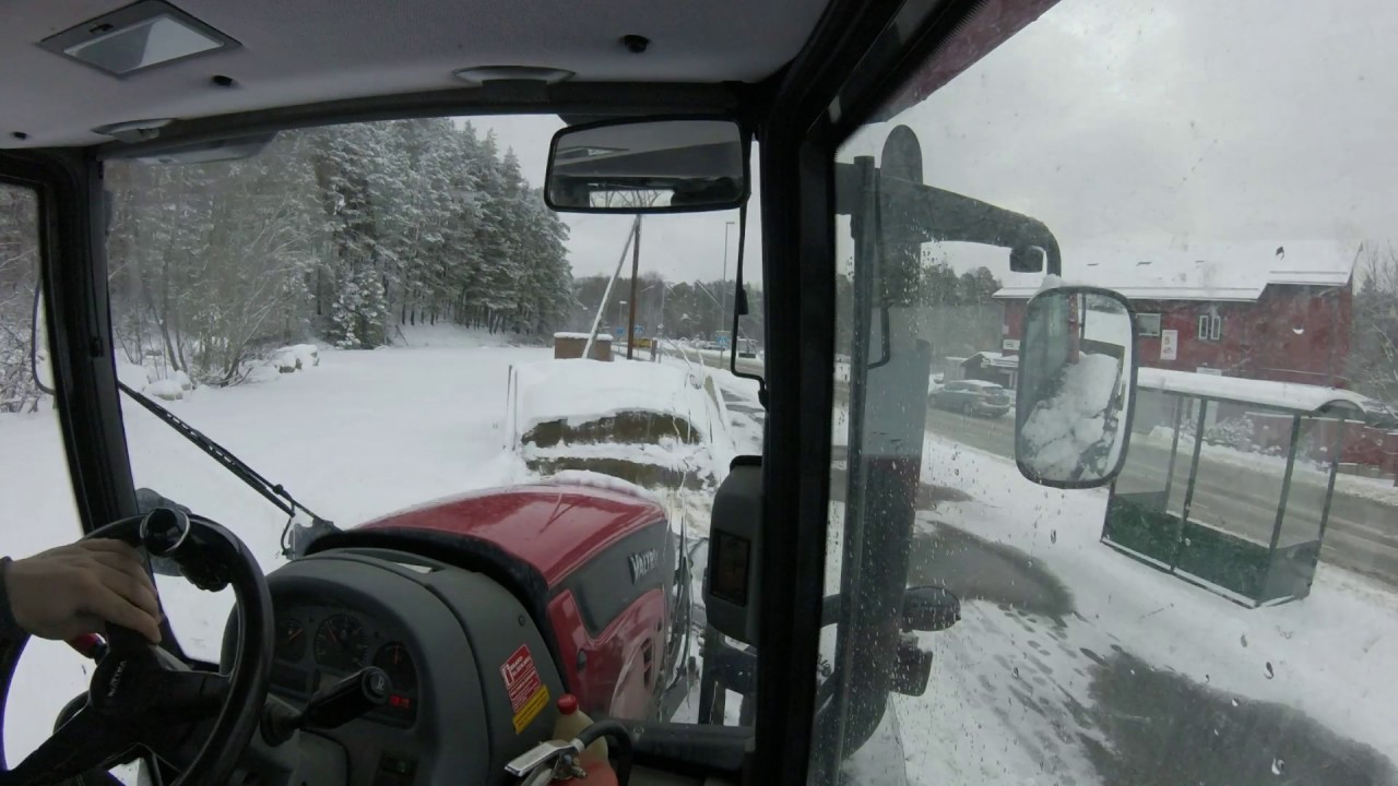 Plowing snow 170308 time lapse - YouTube