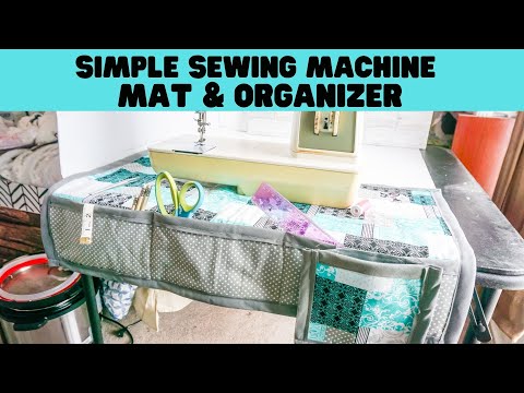 How To Make A Sewing Machine Mat With Pocket