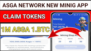 ASGA NETWORK MINIG APP HOW TO || EARN POINTS ASGA NETWORK MINIG APP