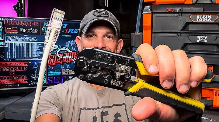 How to CRIMP CAT6 RJ45 - Tutorial (BEST Method)