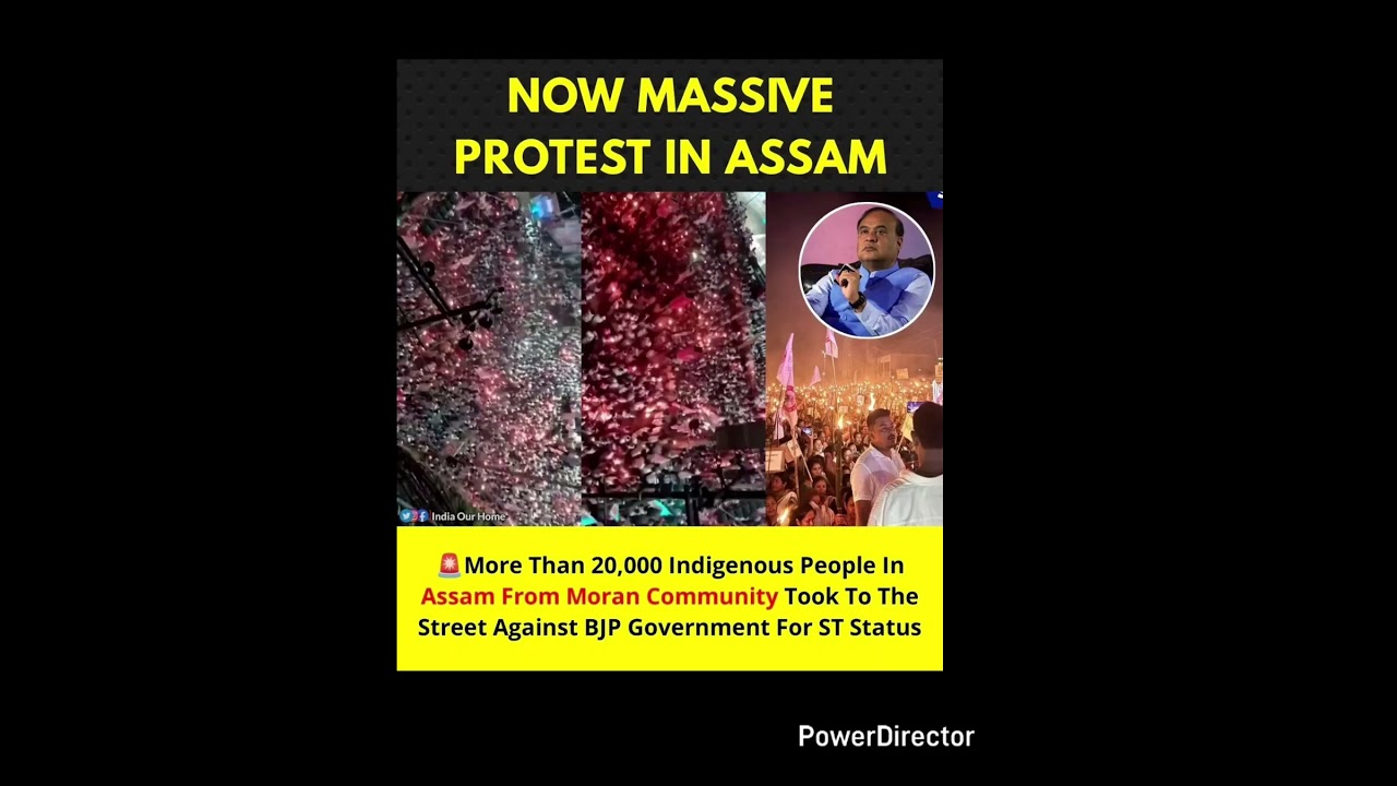 the massive protest in Assam | assam protest reason |