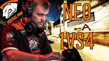 [CS:GO] Neo 1vs4 Clutch - VP vs NIP