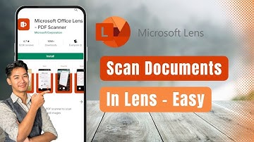 How to Scan Documents on Microsoft Lens !