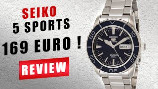 Seiko 5 Sports - SNZH53 / SNZH55 - Armbanduhr Automatik unter 200€ - Review | Test | Deutsch