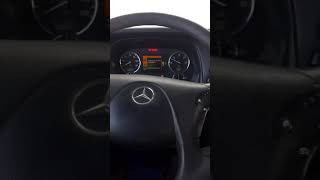 Actros 4844 painel cheio de mensagens de oficina