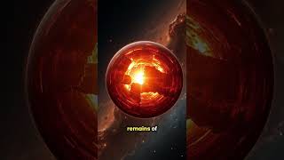 Neutron stars are the crushed remains of exploded stars