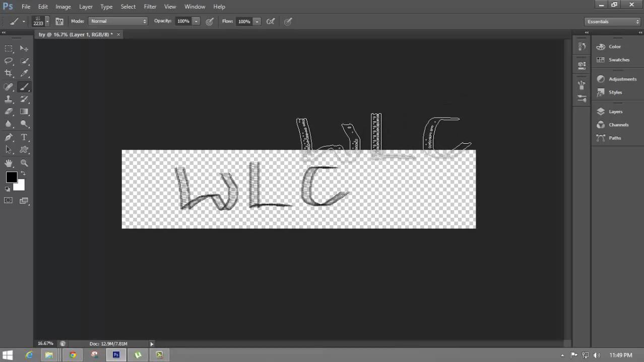 Create Custom Watermark in Photoshop CS6