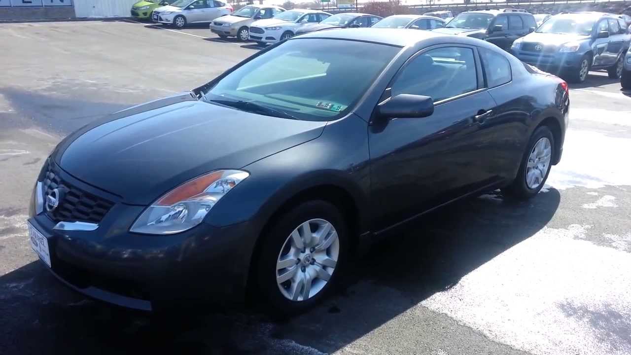 2009 Nissan Altima 2 5 S Coupe Dark Slate Metallic Youtube