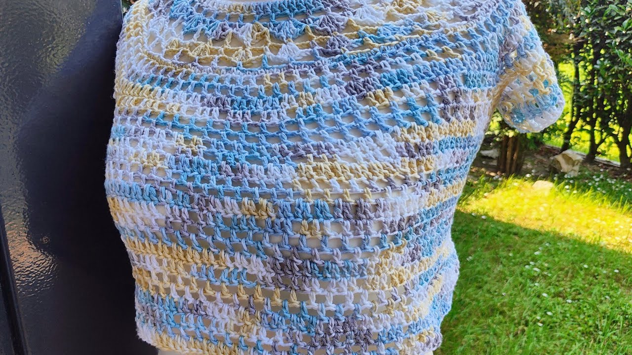 Top In Rete Trasparente Da Donna – Maglia A Maniche Lunghe Con Stampa Geometrica Retrò Anni '70 – Scollo Tondo, Vestibilità Slim – Per Discoteca, Rave, Uso Quotidiano - 2