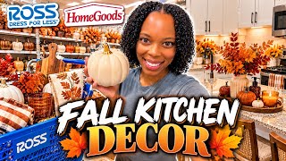 FALL KITCHEN DECOR 🍂 Ross + HomeGoods Shopping & Decorating My Kitchen for Fall!