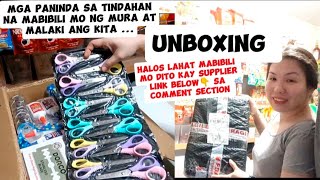 Unboxing-Mga Panindang Dapat Meron Tayo sa Tindahan Mura at Malaki Kita| Sari-sari Store|Feb.5, 2026
