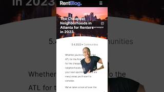Atlanta, GA Lower Rental Rates of 2023 #rental #atlantaga #realtorforyou #TFEdge23 #tomferry