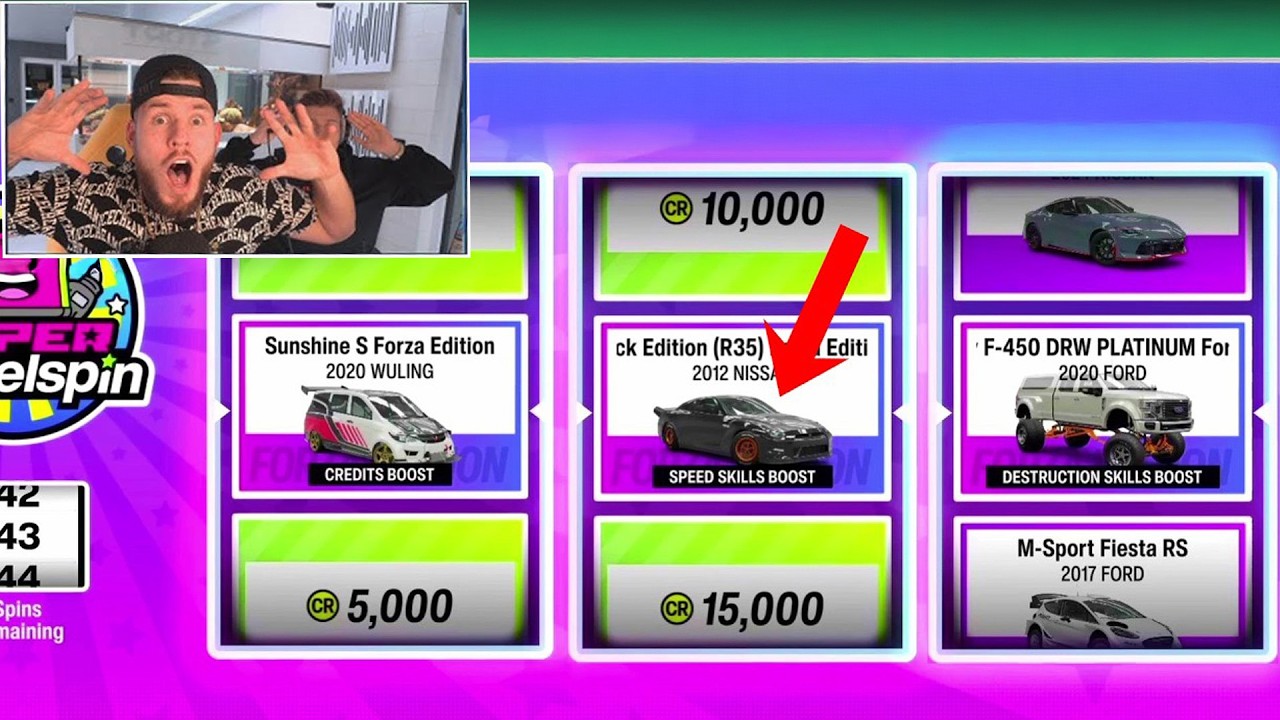 ich ÖFFNE 100 WHEELSPINS und bekomme SELTENSTE AUTO in Forza Horizon 6!