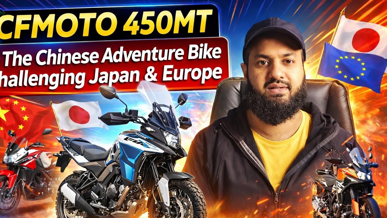 The Chinese adventure bike challenging Japan and Europe | Cfmoto 450mt ...