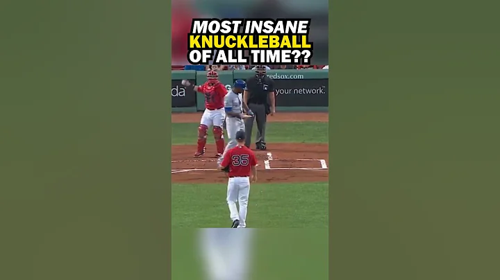 The MOST INSANE Knuckleball of All Time?  #mlb