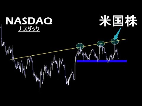 【注意喚起】暴落する理由話します。米国株 ナスダック