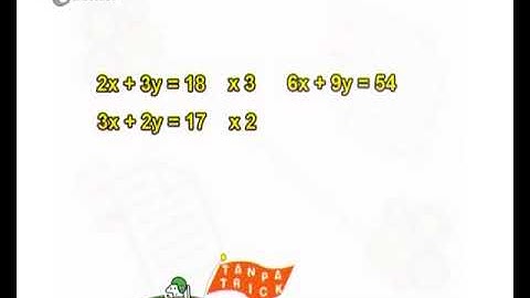 Fungsi Linear seg4 [Supertrick] | Video Learning Object