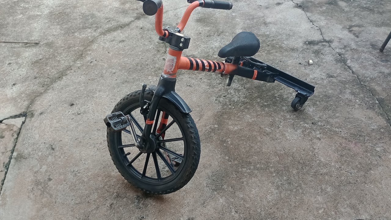 como colocar o pé de vela no drift traik caseiro