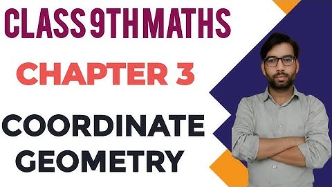 Coordinate Geometry class 9th math exercise 3.2 Complete solution 