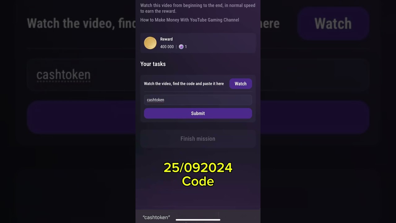 Tapswap Daily Video Codes 🗓️ 24 September 