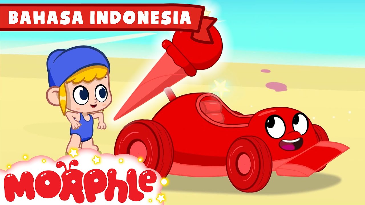 ⁣Mobil Balap Es Krim | Morphle dalam bahasa Indonesia | Video untuk Anak-Anak