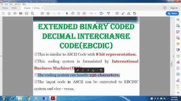 Representing Characters in Memory
