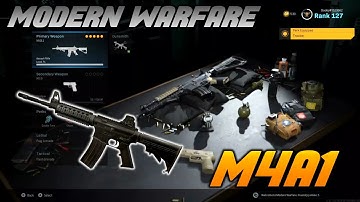 #1 OVERPOWERED M4A1 CLASS SETUP after 1.18 UPDATE in MODERN WARFARE... (BEST M4A1 CLASS SETUP)