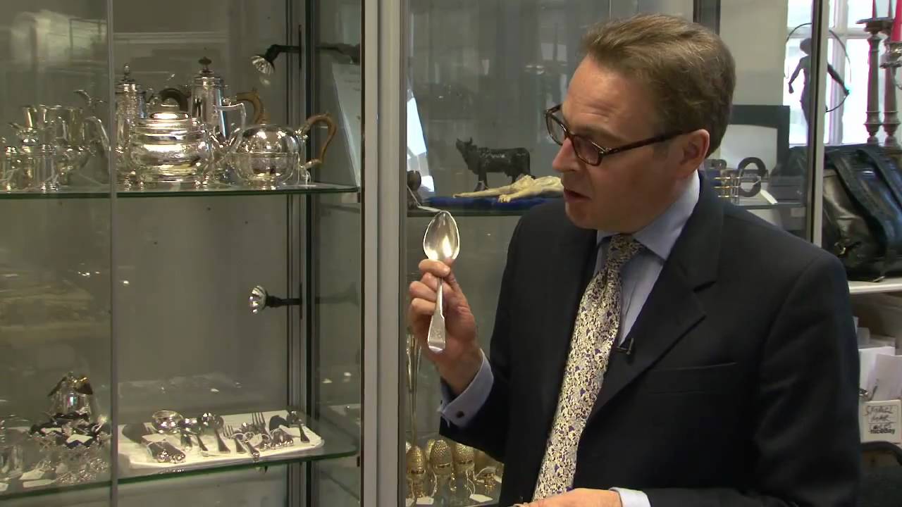 Types of antique silver spoons & forks - YouTube