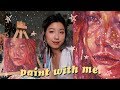 🌷PAINT WITH ME 🌷// a small art chit chat